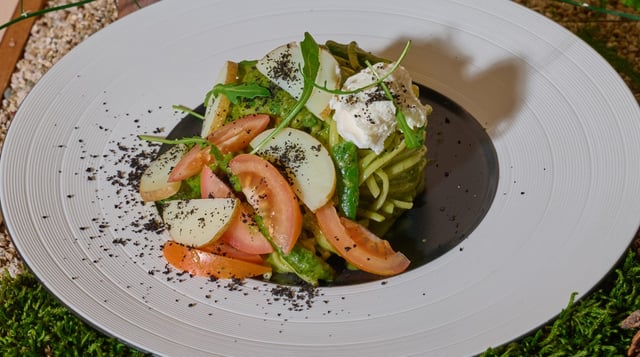 Genovese (makaron z pesto z bazylii) 1