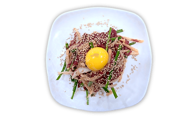 야채육회 1