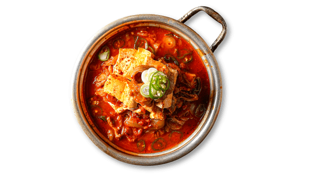 Kimchi-Eintopf mit Rindfleischsehnen 1
