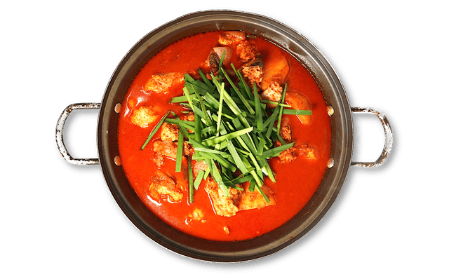 Pollo brasato piccante con verdure 1