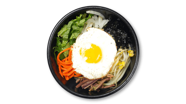 Bibimbap in a Hot Stone Pot 1