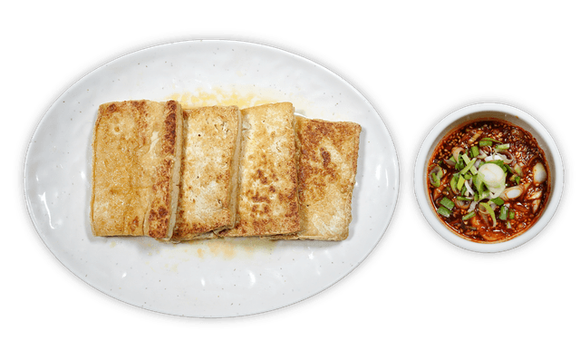 Pan-fried Bean Curd 1