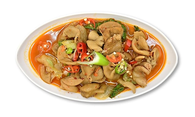 Stir-fried Pork Small Intestines 1