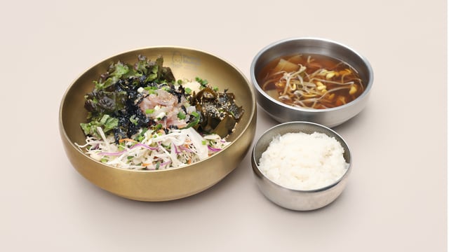 Sliced Raw Fish over Rice 1