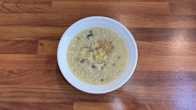 Porridge di abalone 1