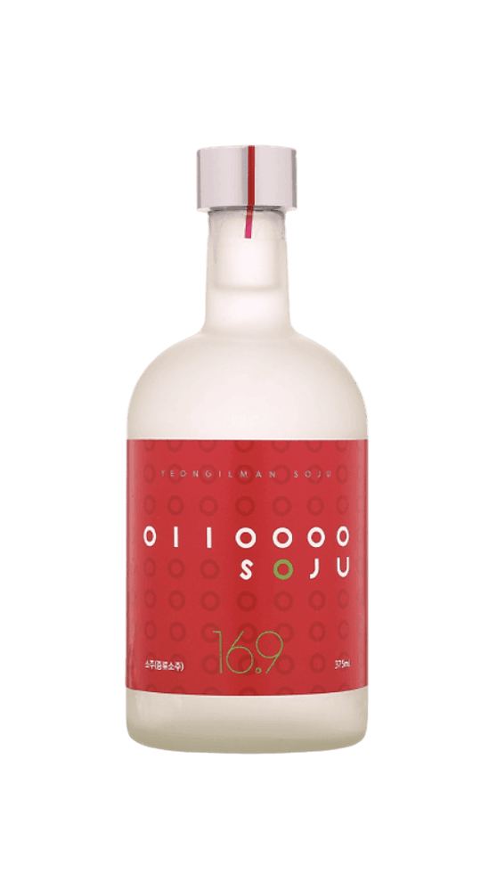 Spirito Distillato Coreano Yeongilman Soju 16.9 1