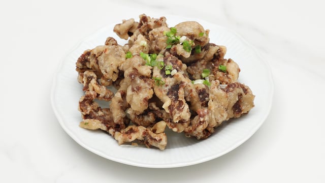 Tendine di manzo fritto 1