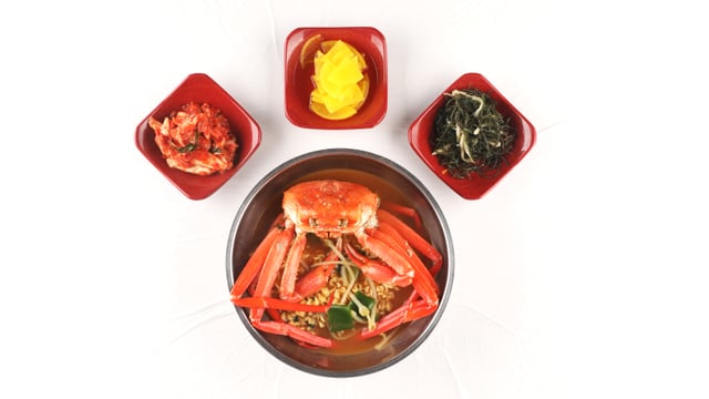 Rote Schneekrabbe Ramyun 1
