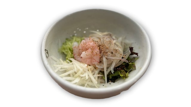 Sliced Raw Squid in Cold Broth 1