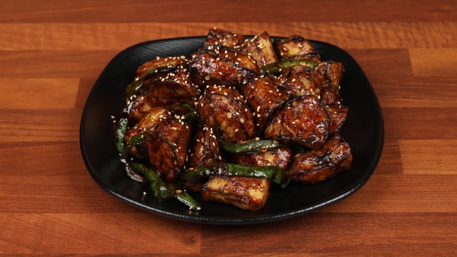 Sweet and Sour Eggplant 1