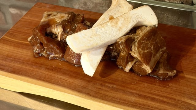 Grilled Marinated Boneless Pork Rib 1
