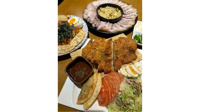 Handmade Pork Cutlet and Salad 1