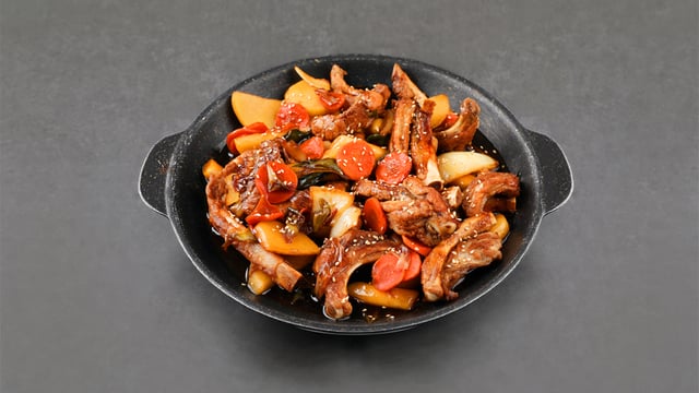Braised Soy Sauce Marinated Pork Rib 1