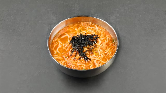 Noodle Soup with Kimchi 1