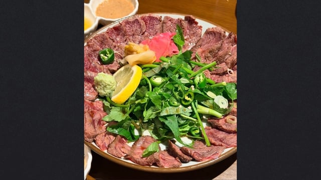 Beef Tataki 1