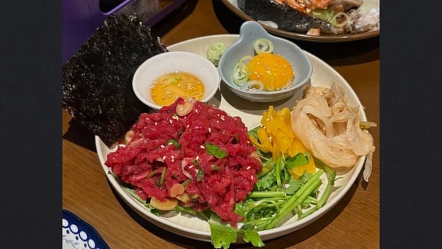 تارتار گوشت گاو 1