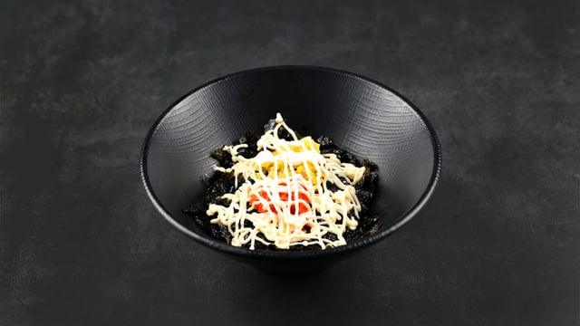Flying Fish Roe Rice Ball 1