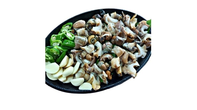 Parboiled Whelk Slices 1