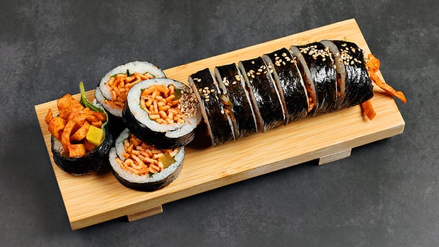 Pikanter Fischkuchen Gimbap 1