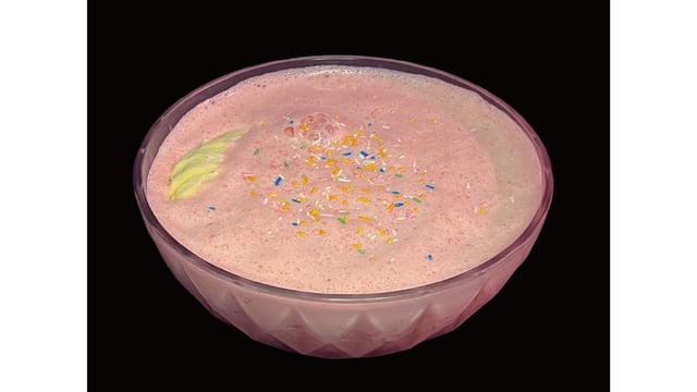 Real Strawberry and Milk Punch 1