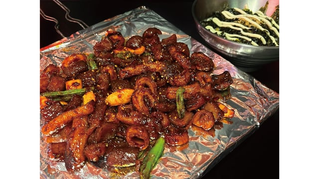 Spicy Grilled Pork Tribe + Spicy Grilled Pork Rinds 1