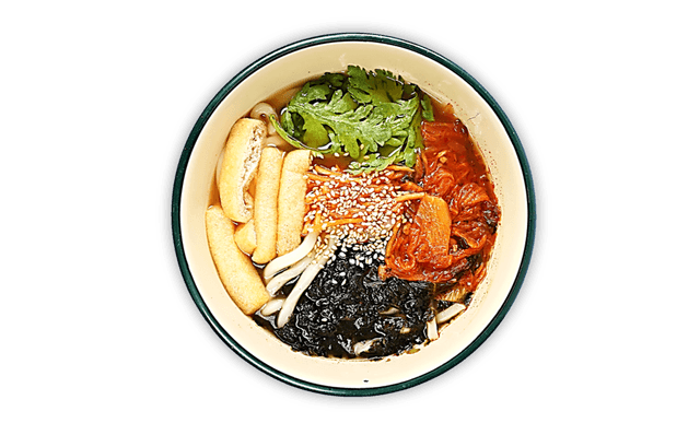 Kimchi-nudelsuppe 1