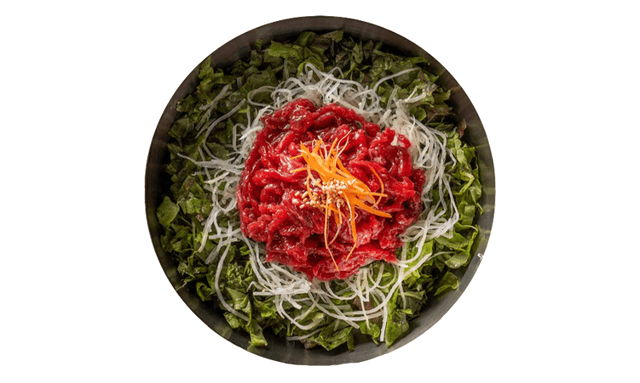 Bibimbap com Tártaro de Carne 1