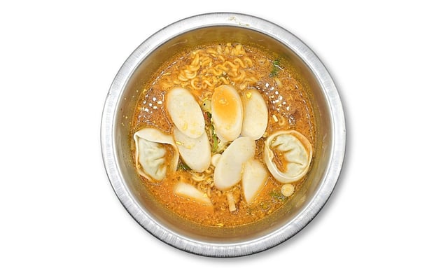 Rýžový koláč a knedlík Ramyun 1