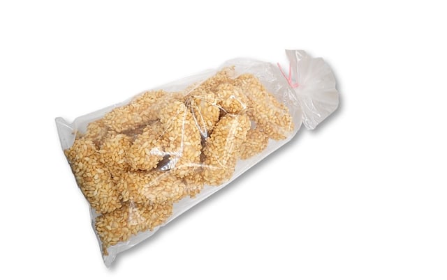 Sweet Brown Rice Dough Fried Snack 1