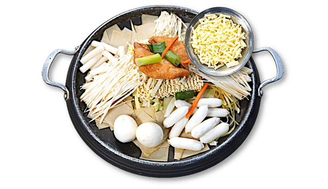 Tteokbokki with Cheese 1
