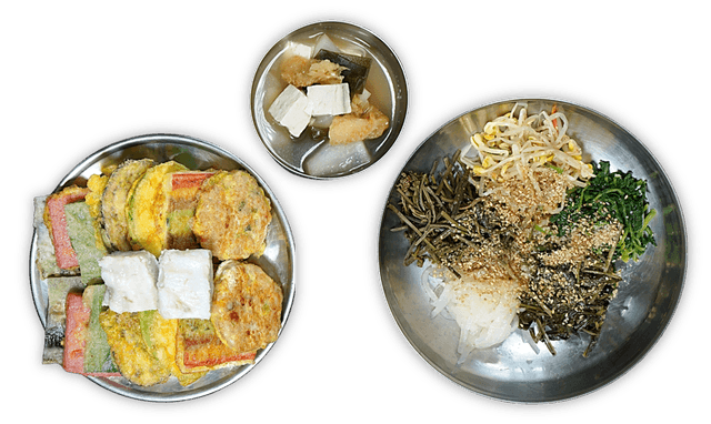 Bibimbap in različne korejske palačinke 1