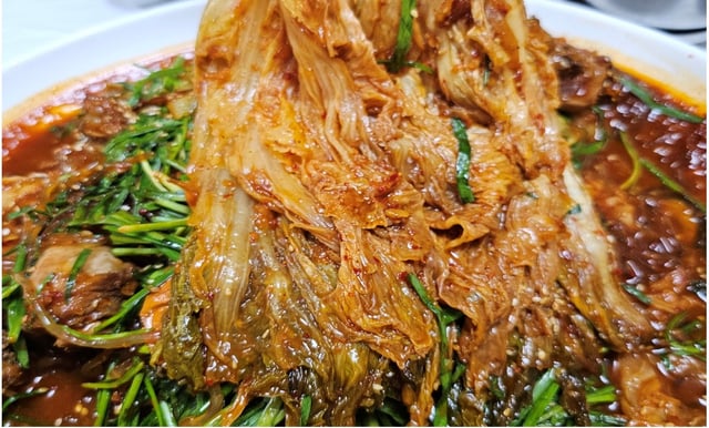 Frango braseado Andong e Kimchi 1