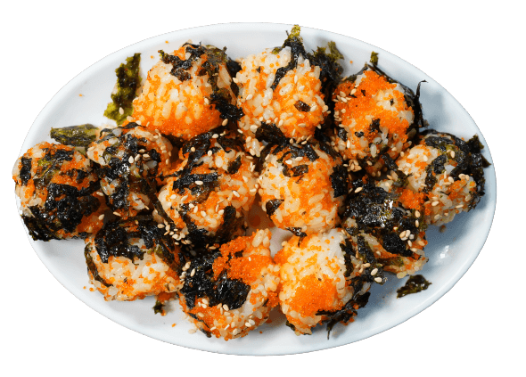 Flying Fish Roe Rice Ball 1