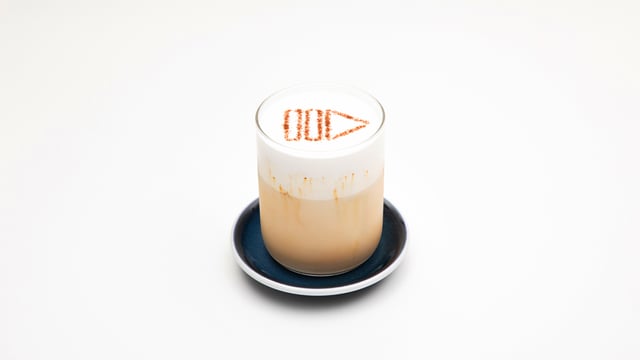 Creamy Cube Latte 1