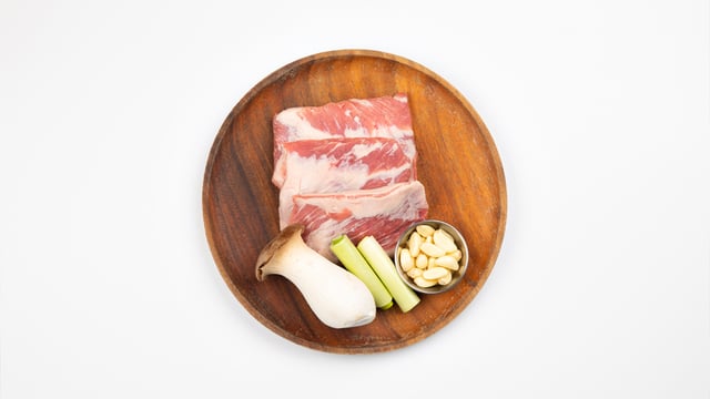 Grilled Pork Blade-end Fatback 1