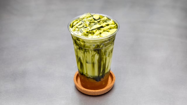 Mango Matcha Latte 1