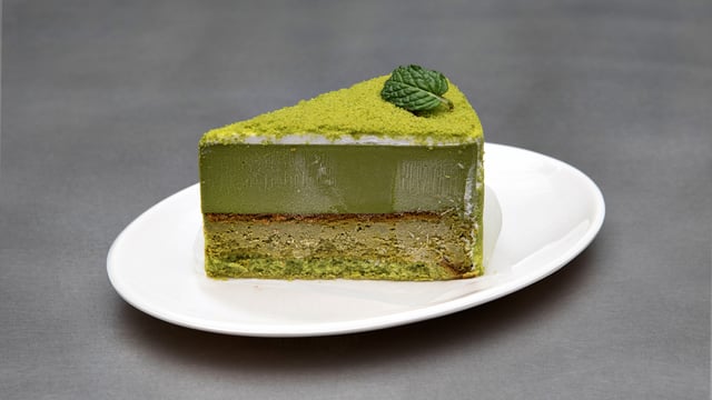 Matcha Double Formage Cake 1