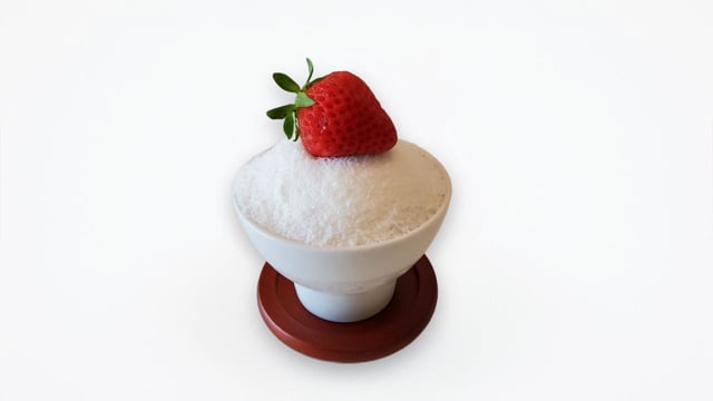Shaved Ice cu căpșuni 1