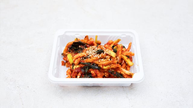 Salad củ cải khô cay 1