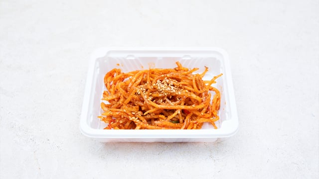 Mực khô xào cay 1