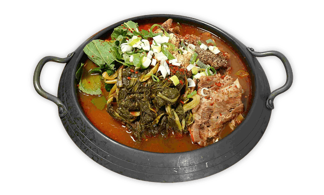Pork Backbone Hot Pot 1
