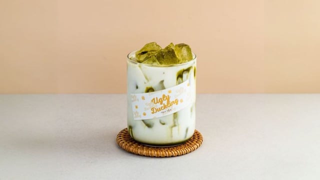 Grüner Tee Latte 1