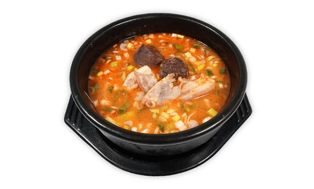 Sosej Korea Sumbat Dengan Nasi Putih Dan Sup 1
