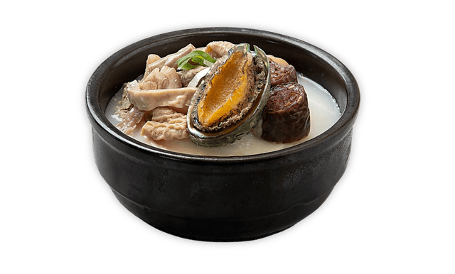 Sup Abalone dan Sosej Korea Berisi 1