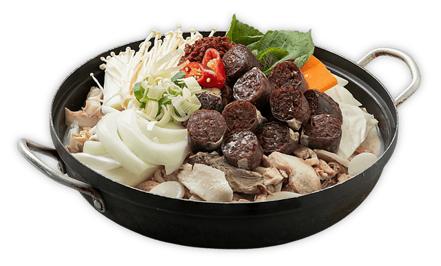Hot pot Sosej Korea dan Usus Halus yang diisi 1