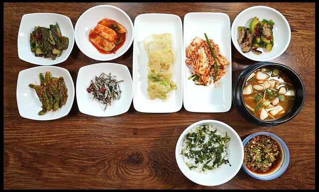 Mugwort Rice Set Menu 1