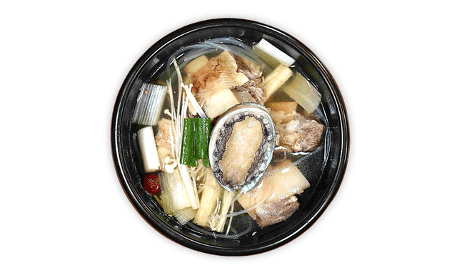 Sopa de Abalone e Costela de Vaca 1