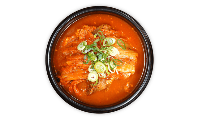 Costeletas de porco braseadas picantes com Kimchi envelhecido 1