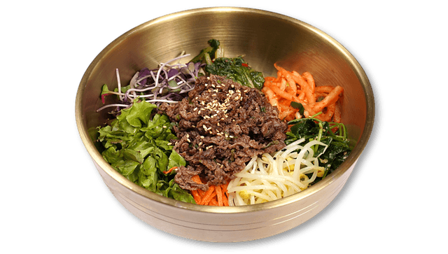 Koreya mal əti bulgogi bibimbap 1