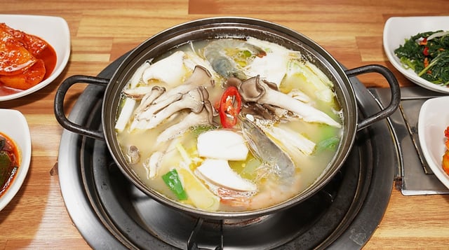 Panela quente de cogumelos e tofu 1